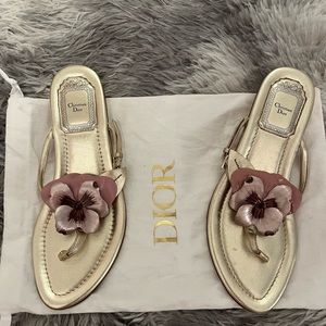 Stunning Vintage Dior Sandals size 36